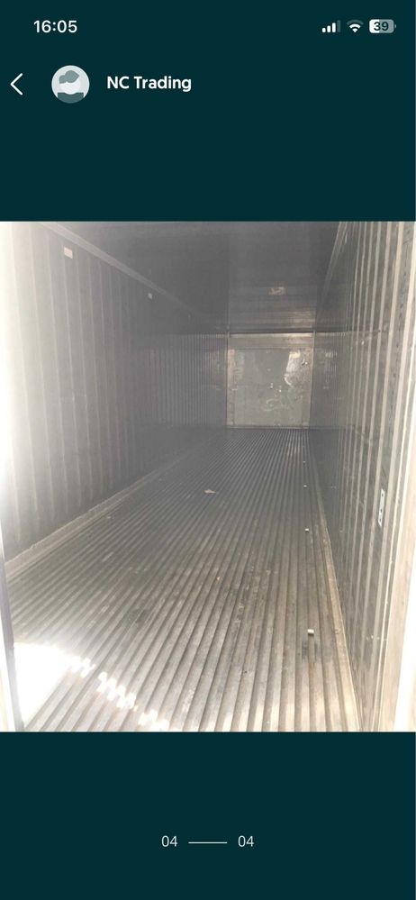 Reefer frigorifico contentor