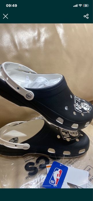 Crocs чоловічі NBA Lakers Nets Classic Clog Jibbitz™ з USA Джибітси!