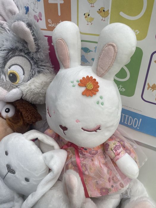Coelhinhas de peluche