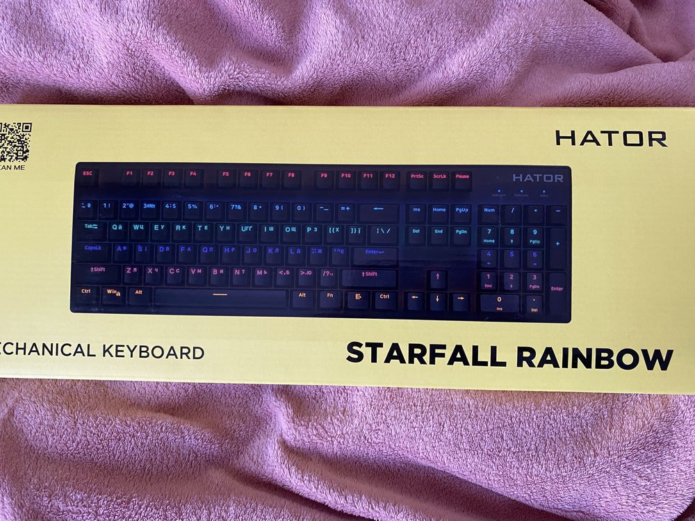 HATOR Starfall Rainbow Origin Red (HTK‑608‑BGB)