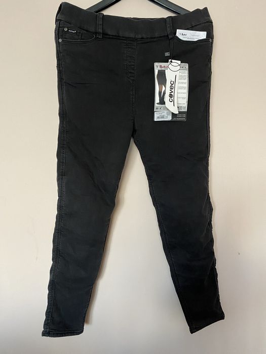Мотоджинси bull-it ladies fury evo black skinny