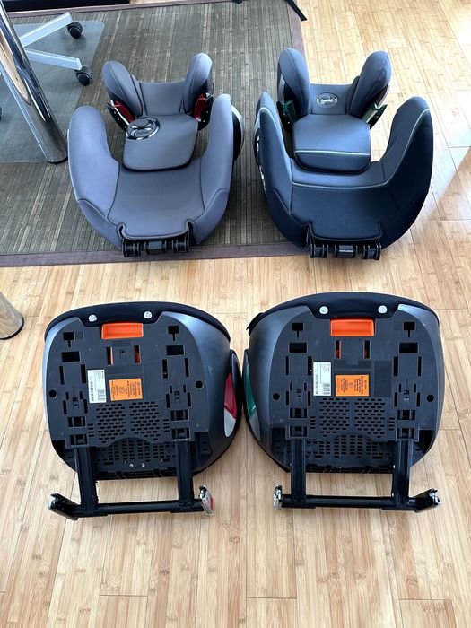 Cadeiras Cybex M-Fix e Solution S i-Fix (Palmela) – Excelente estado