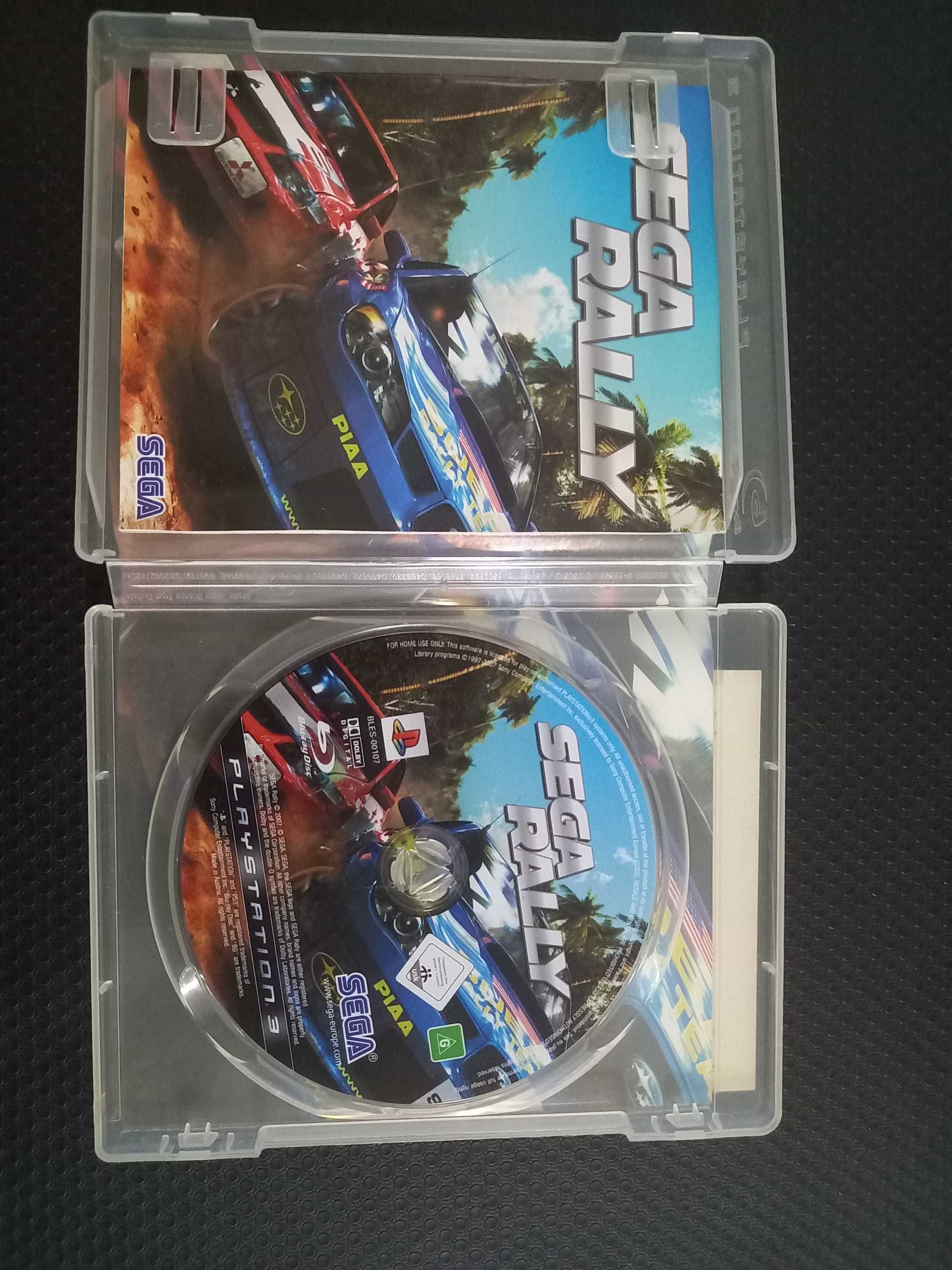 Sega Rally Playstation3 PS3