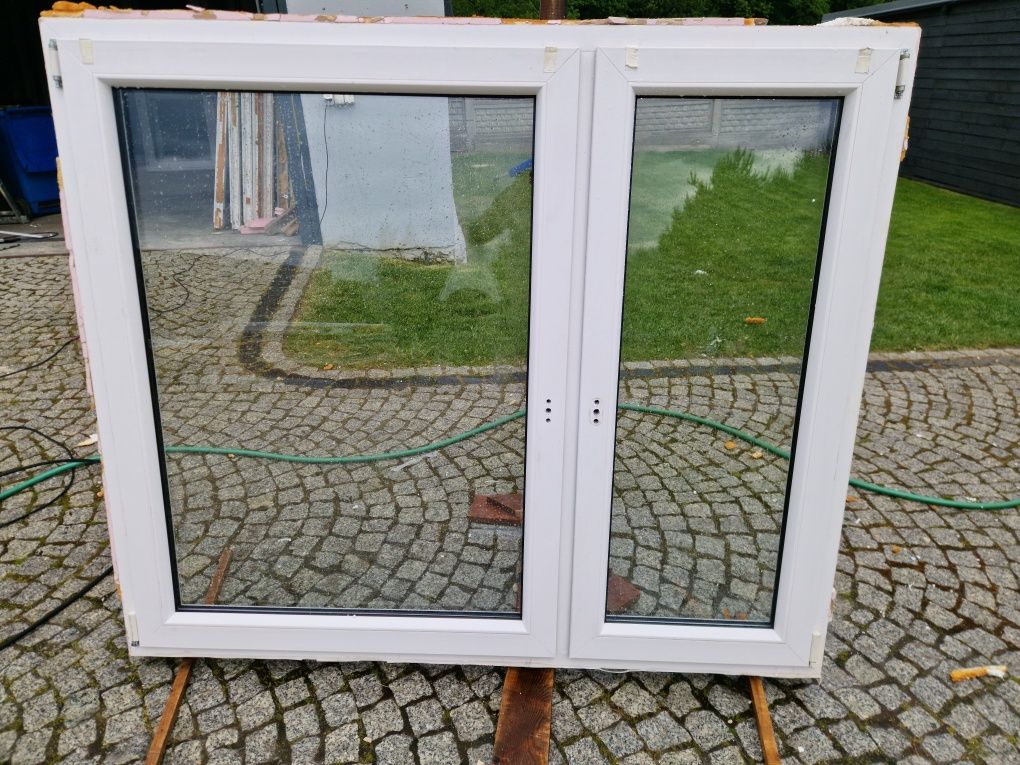 Okno 162x152_165x140 pcv z demontażu duży wybór