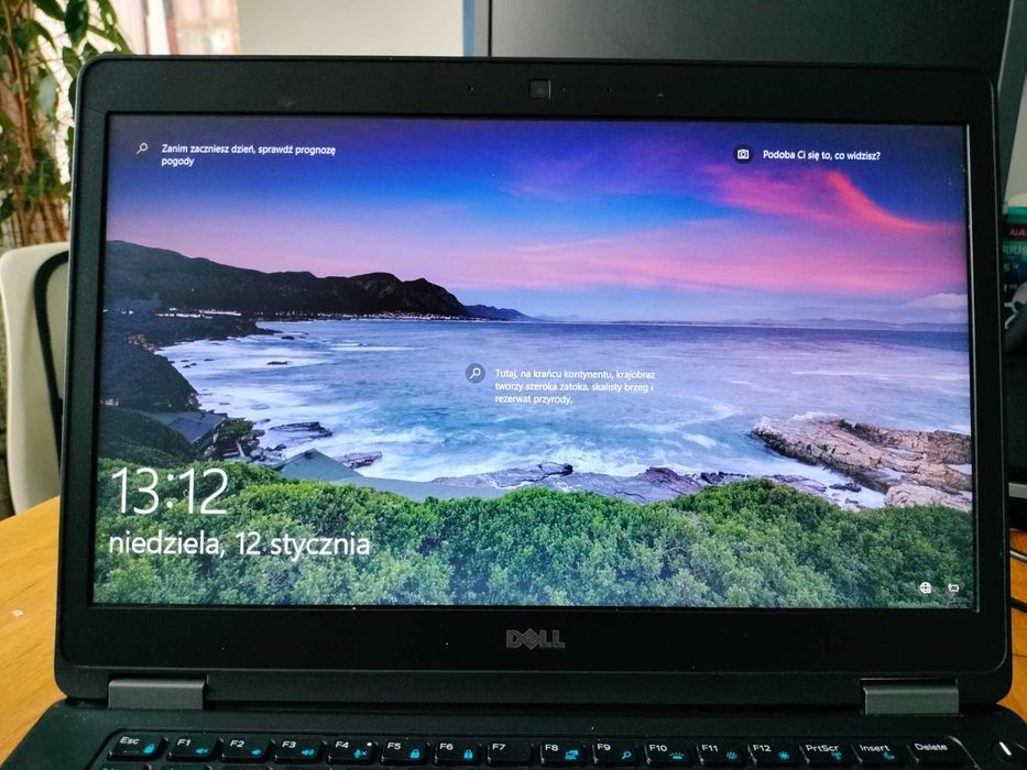 Dell Latitude E5470 i3-6100U 8GB 250GB 1920x1080 Windows 10 Home ładny