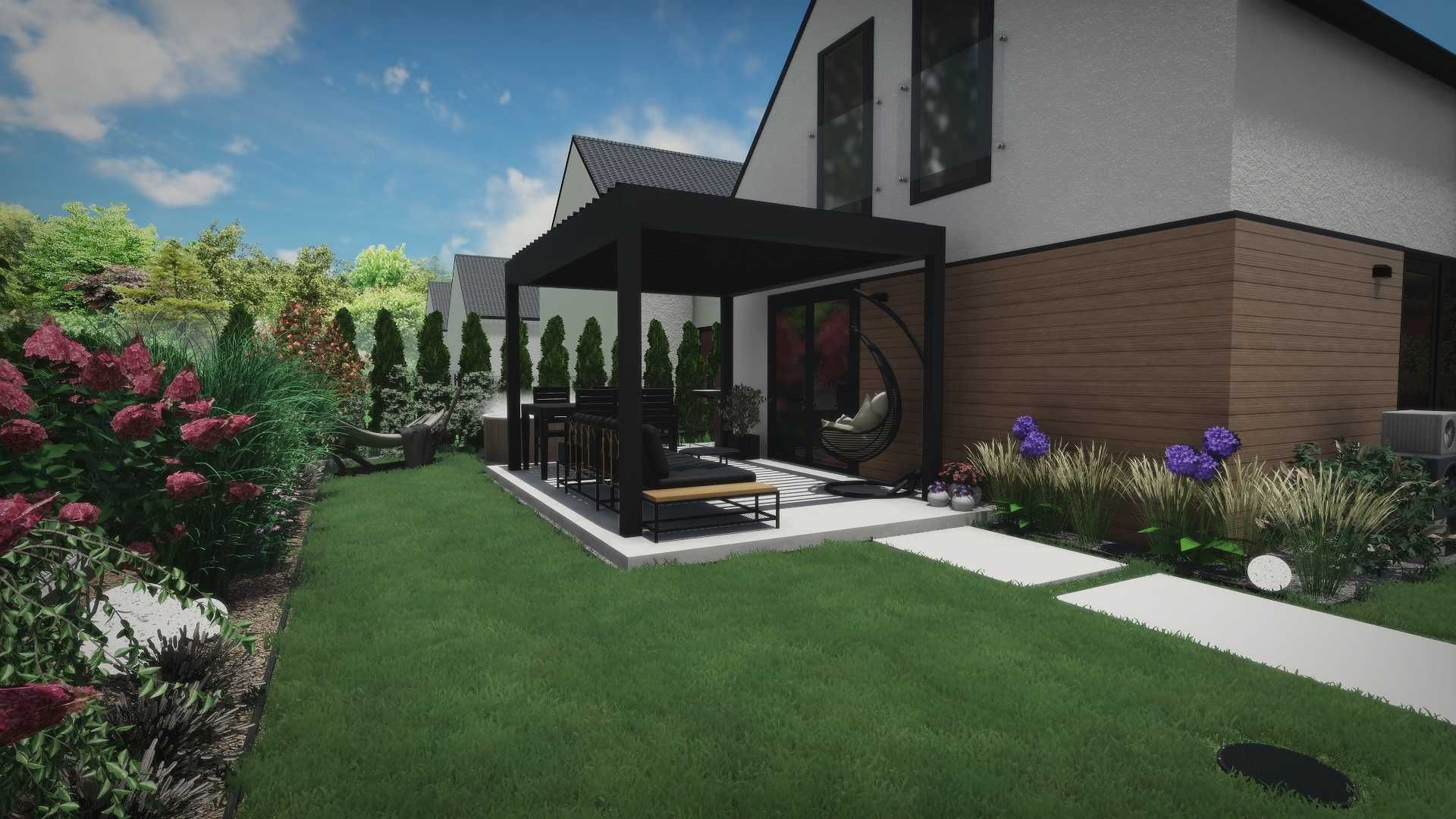 Projektowanie ogrodów, tarasów, rabat, elewacji - Architekt Krajobrazu
