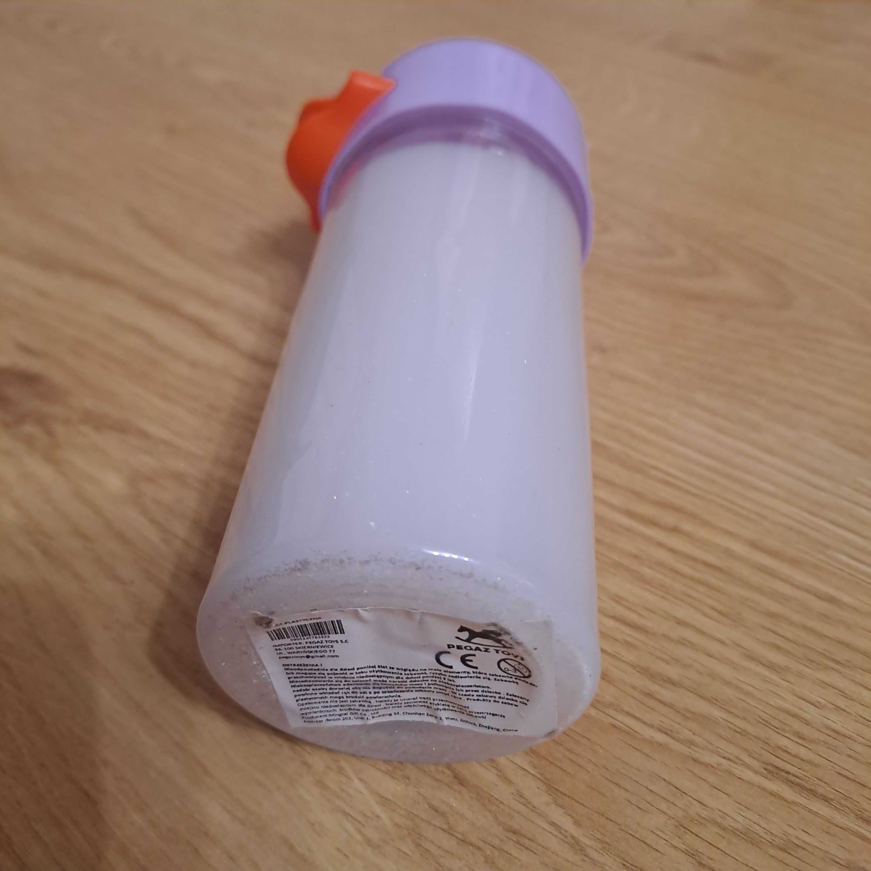 Masa plastyczna slime glut dla dzieci brokatowa 250 ml