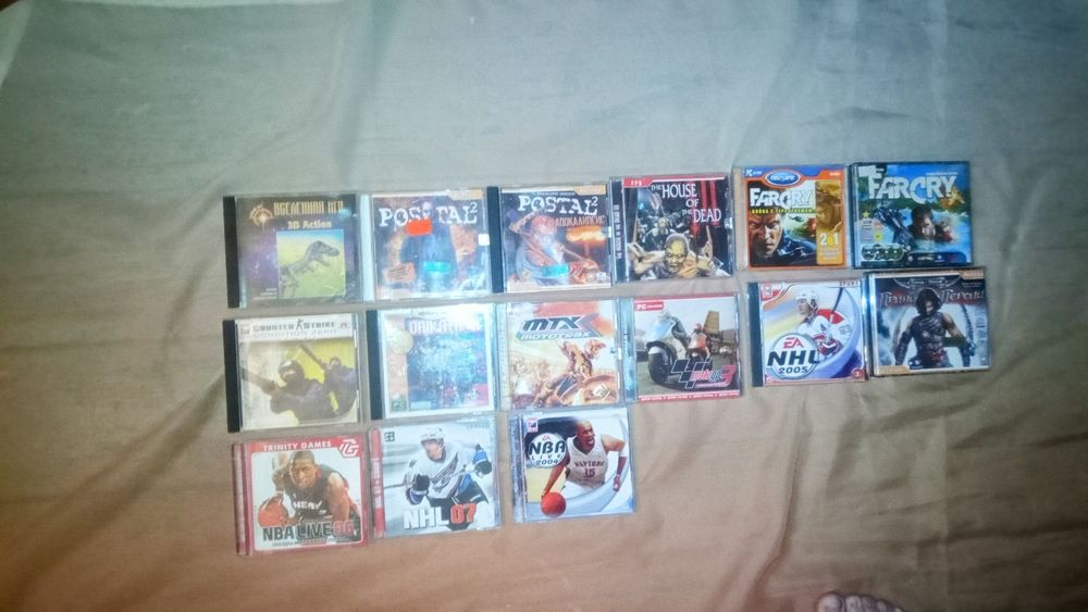 Продам Діски Ліцензійні DVD-ПК ігри. Різного типу Можно цілою колекціє