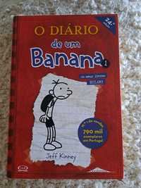 Livros coleção "Diário de um Banana" do 1 ao 8