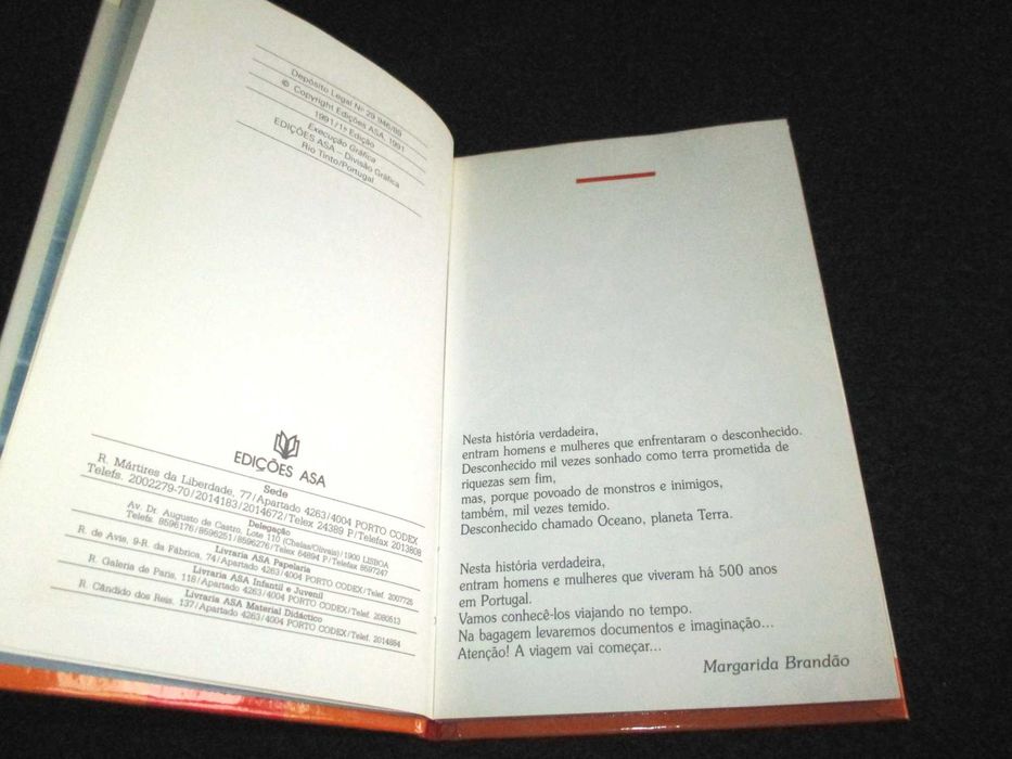Livros Colecção Histórias dos Descobrimentos Margarida Brandão
