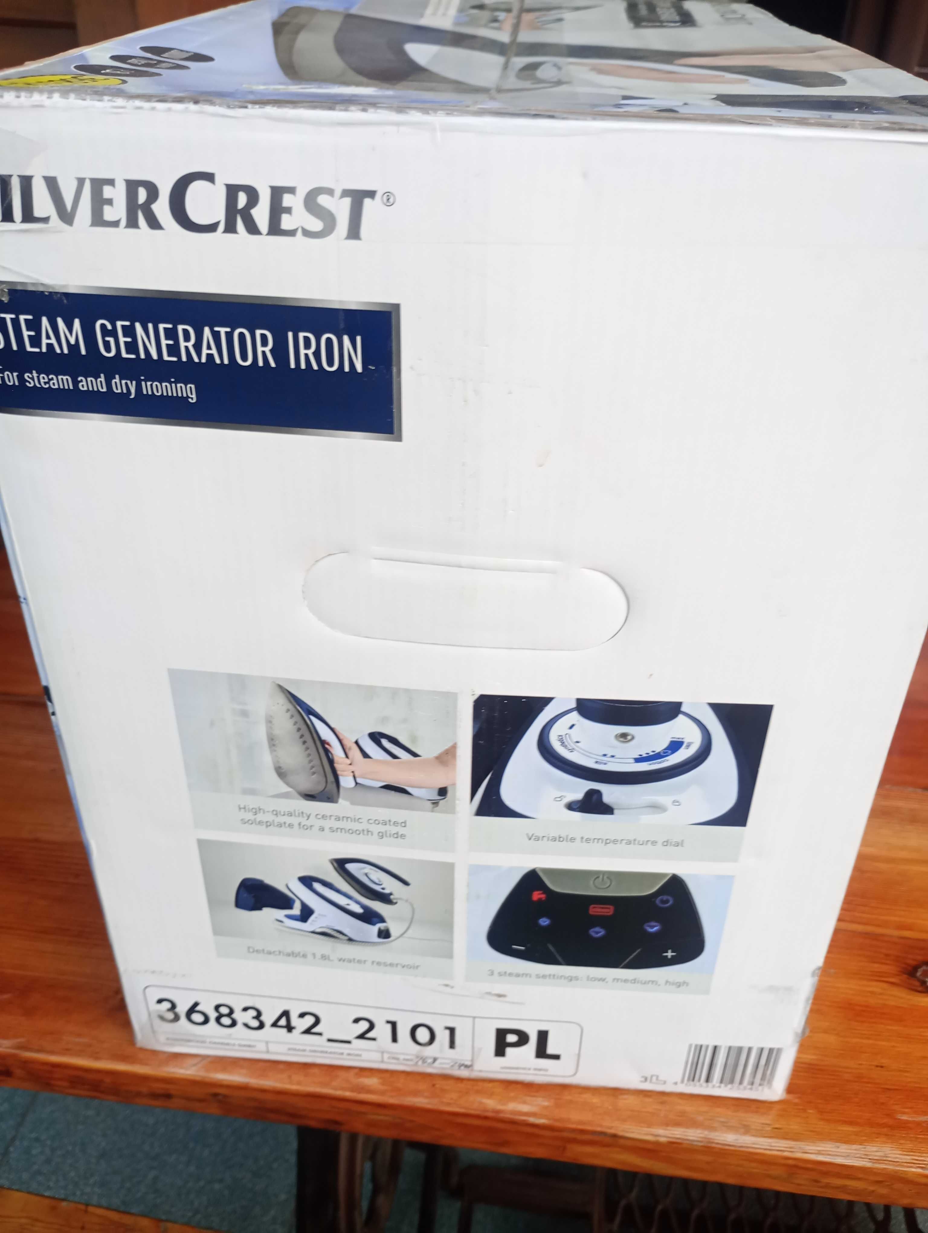 Żelazko ze stacją Parową Silvercrest