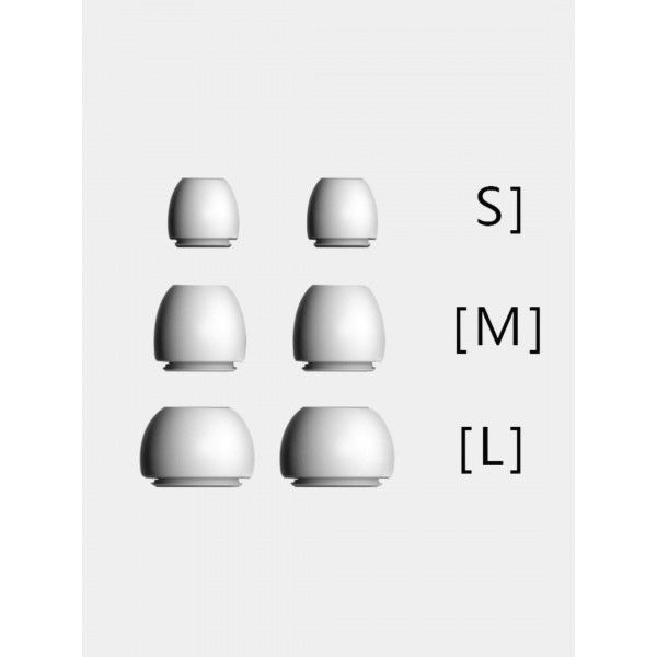 Оригинальные амбушюры к наушникам AirPods Pro/Pro2 - S/M/L