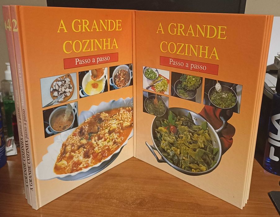 A Grande Cozinha Passo a Passo 6 Volumes com caixa