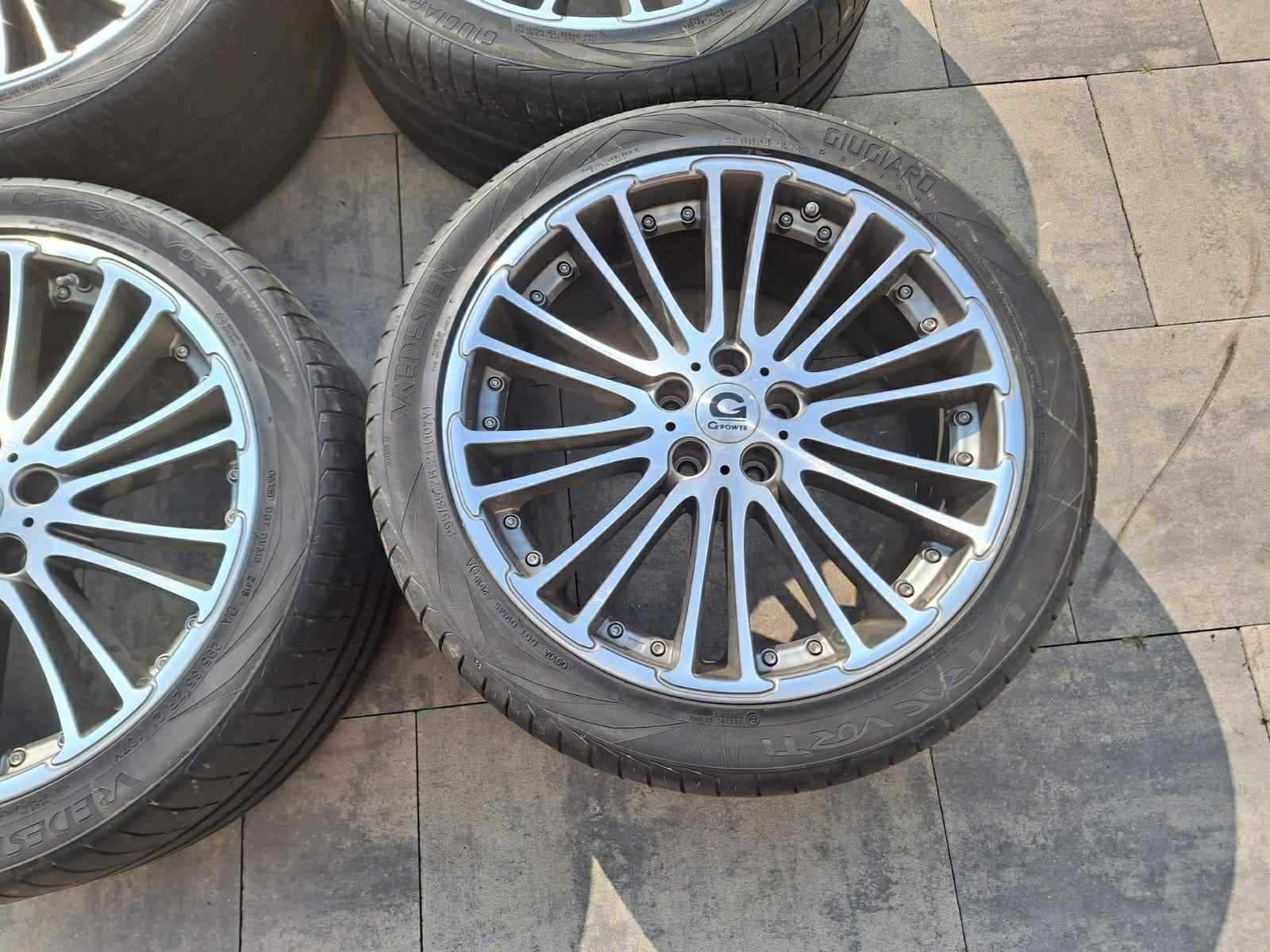 Oryginalne felgi 21 cali BMW 6 E64 E63 G power 645i 650i M6 Hurricane