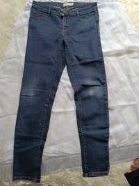 Spodnie damskie jeansowe granat