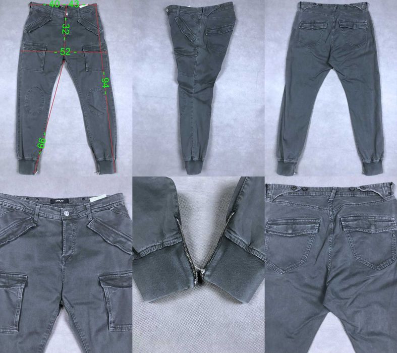Карго Джогери Replay, Asos, Bershka, Product штани чоловічі