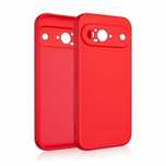 Etui Beline Silicone Google Pixel 9 czerwony