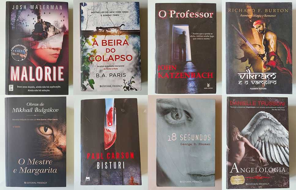 Vários Livros entre 3,50€ e 10,00€ cada