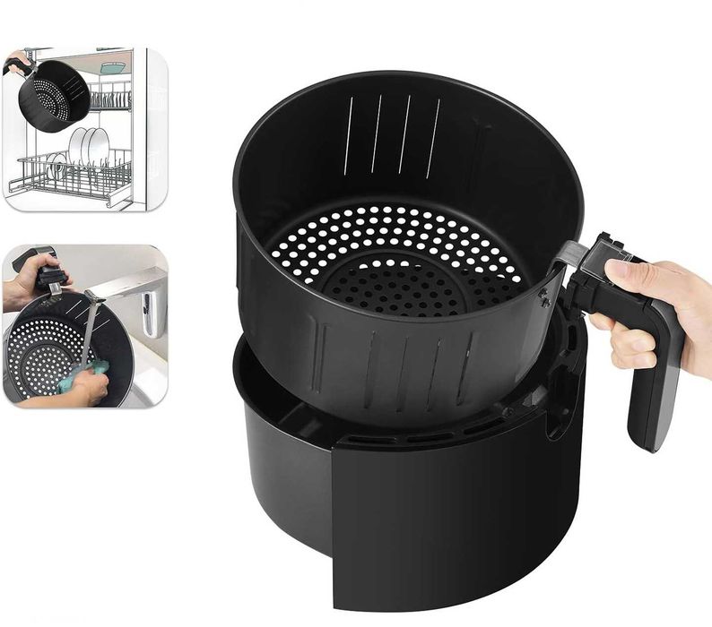 nowa frytkownica beztłuszczowa riwall air fryer 7l duża xxl rodzinna