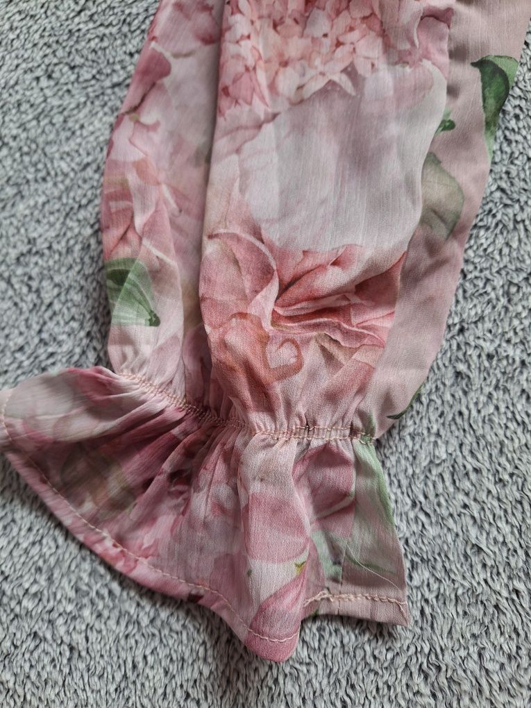 Bluzka hiszpanka różowa Mohito rozmiar 42