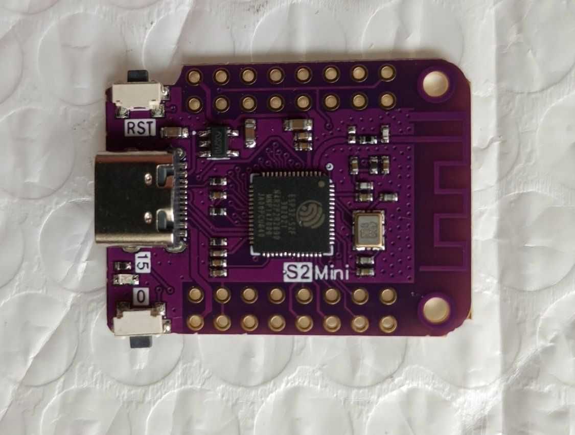 Arduino ESP32 S2 mini WiFi 2,4 GHz flash 4 MB / RAM 2MB USB Type-C