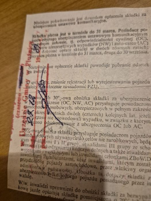 Kolekcjonerski dowód MZ250