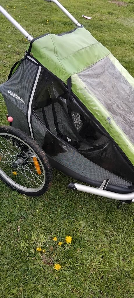 Przyczepka Rowerowa Croozer Kid 2 2 osobowa
