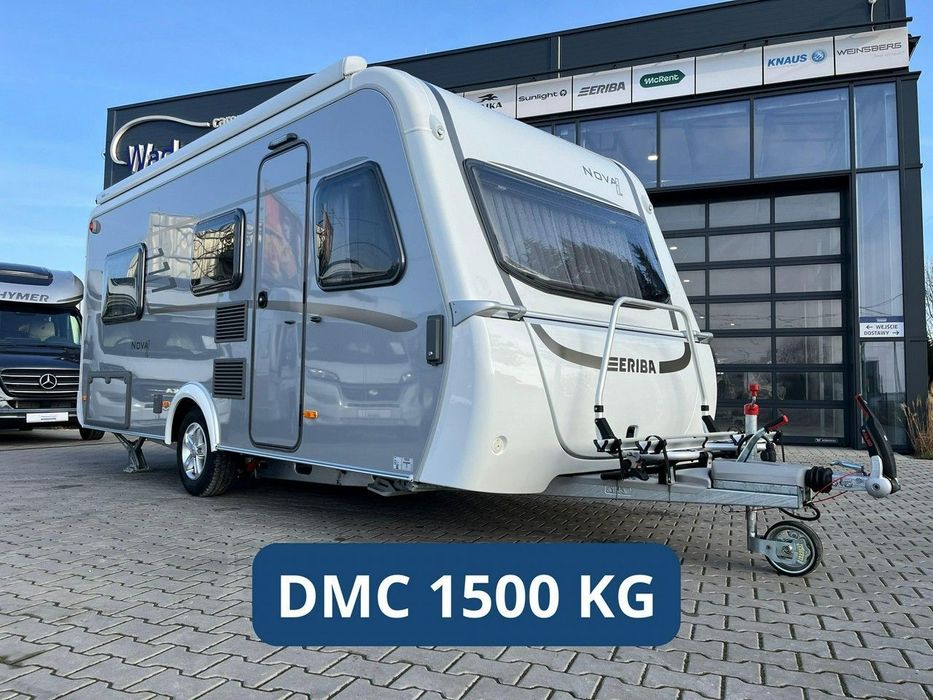 Hymer-Eriba Nova Light 442  Komfortowa przyczepa dla 2-4 osób, jakość Hymera!