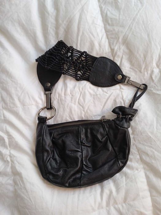 Сумочка черная новая Vera Pelle коллекционная