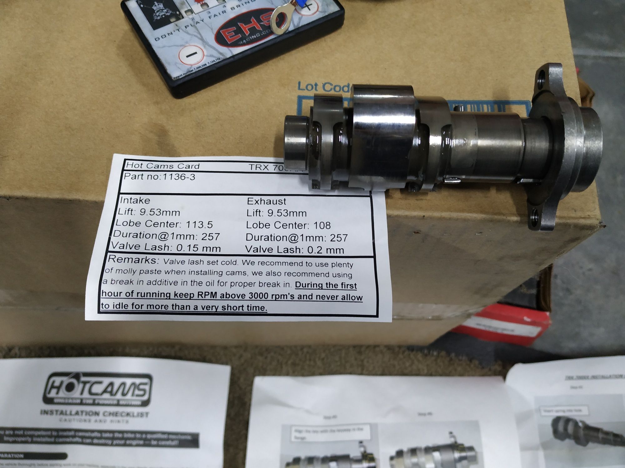 Kit EHS racing Honda Trx700
