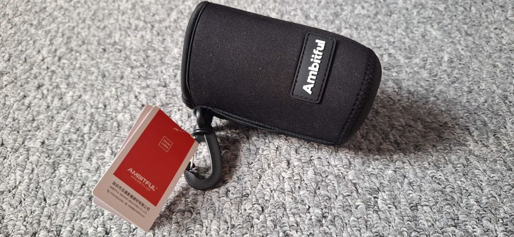 Fuerał / Torba na obiektyw aparatu 12,5x7 cm