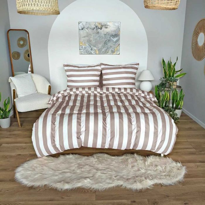 Pościel 220x200 z Mikrofibry  Eusebia Home, 3-częściowy Zestaw