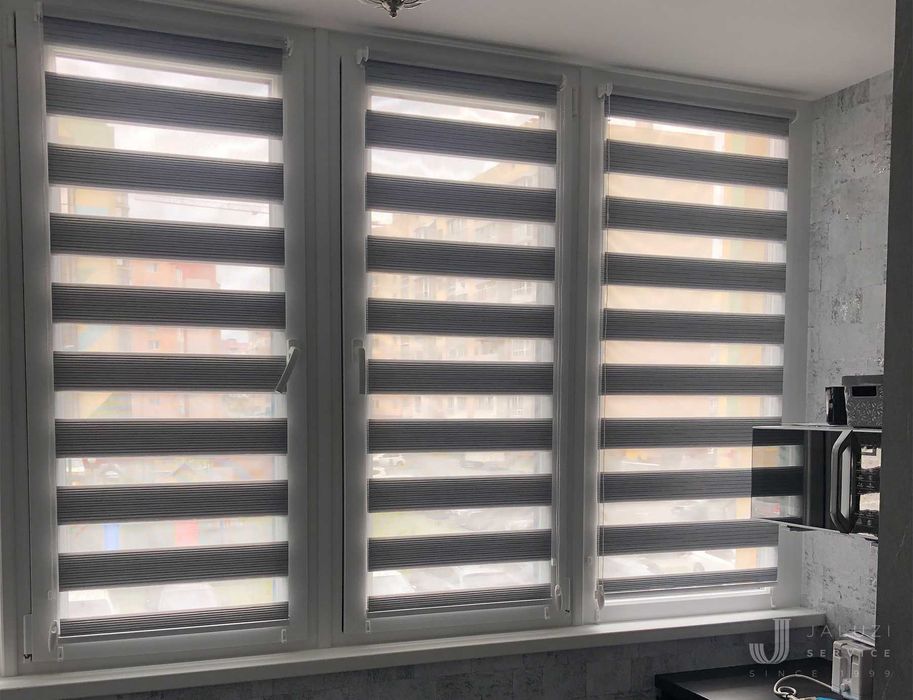 Рулонные шторы от солнца и взглядов! Римские шторы Жалюзи день ночь G1