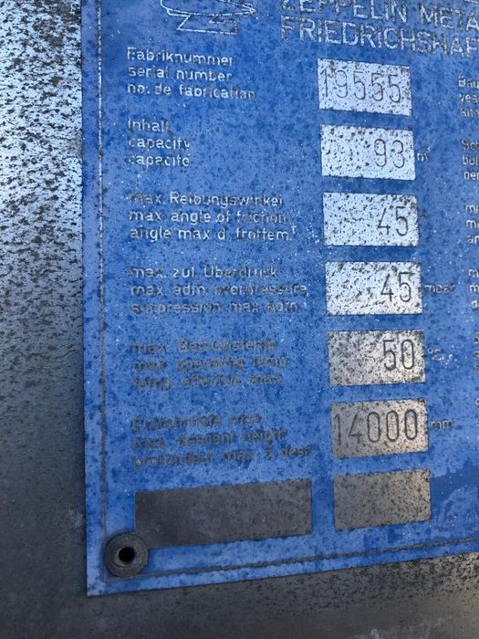 Silosy Zeppelin  75m3 /95m3