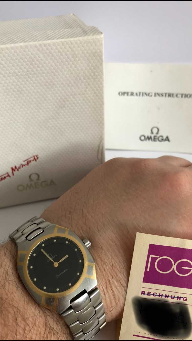 Omega Seamaster Polaris, mulitifunktional, złoto 18K FULL SET