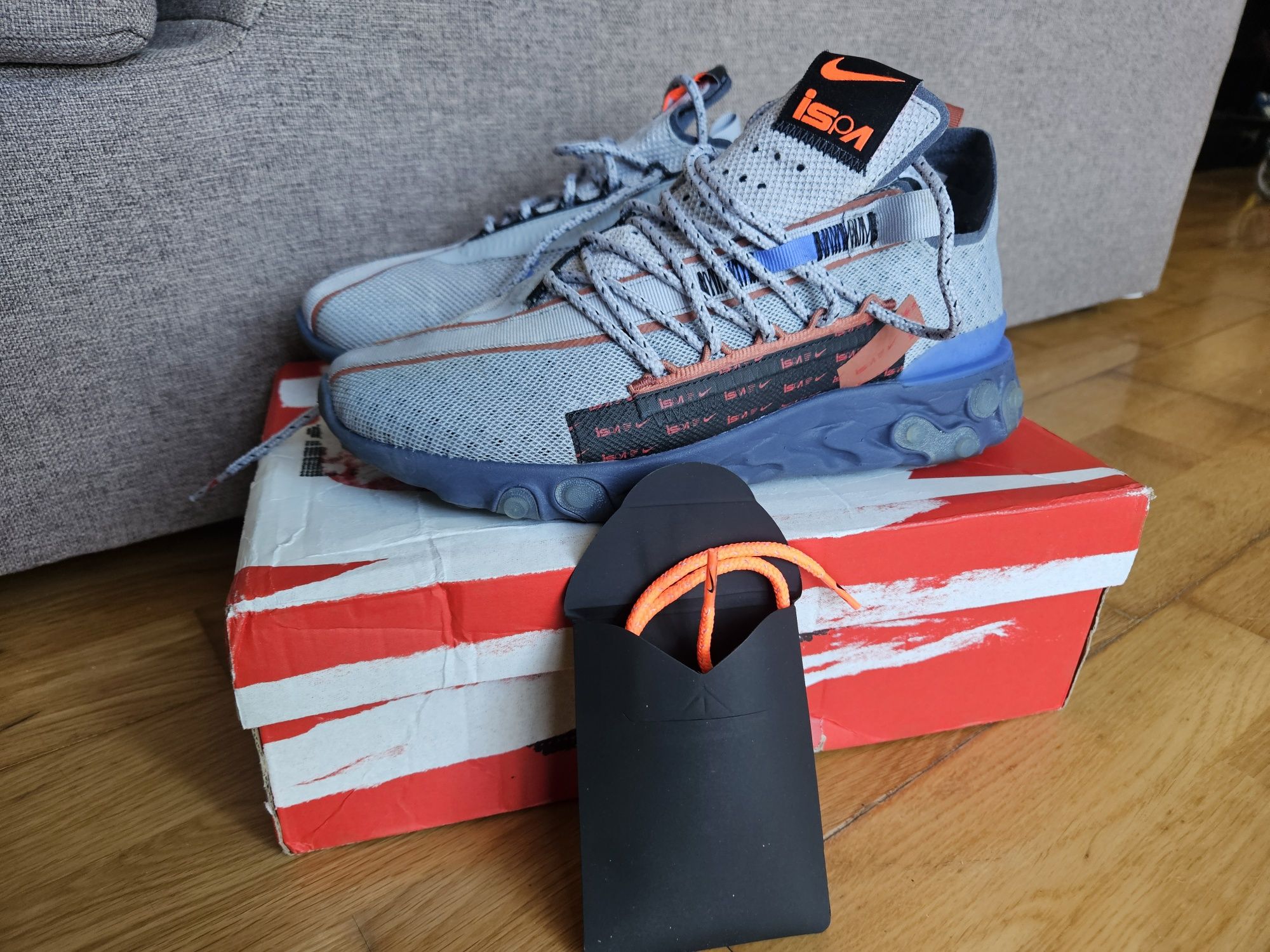 Nike react WR Ispa wolf 41