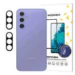 Czarne szkło na aparat Wozinsky Full Camera Glass na Samsung Galaxy A1