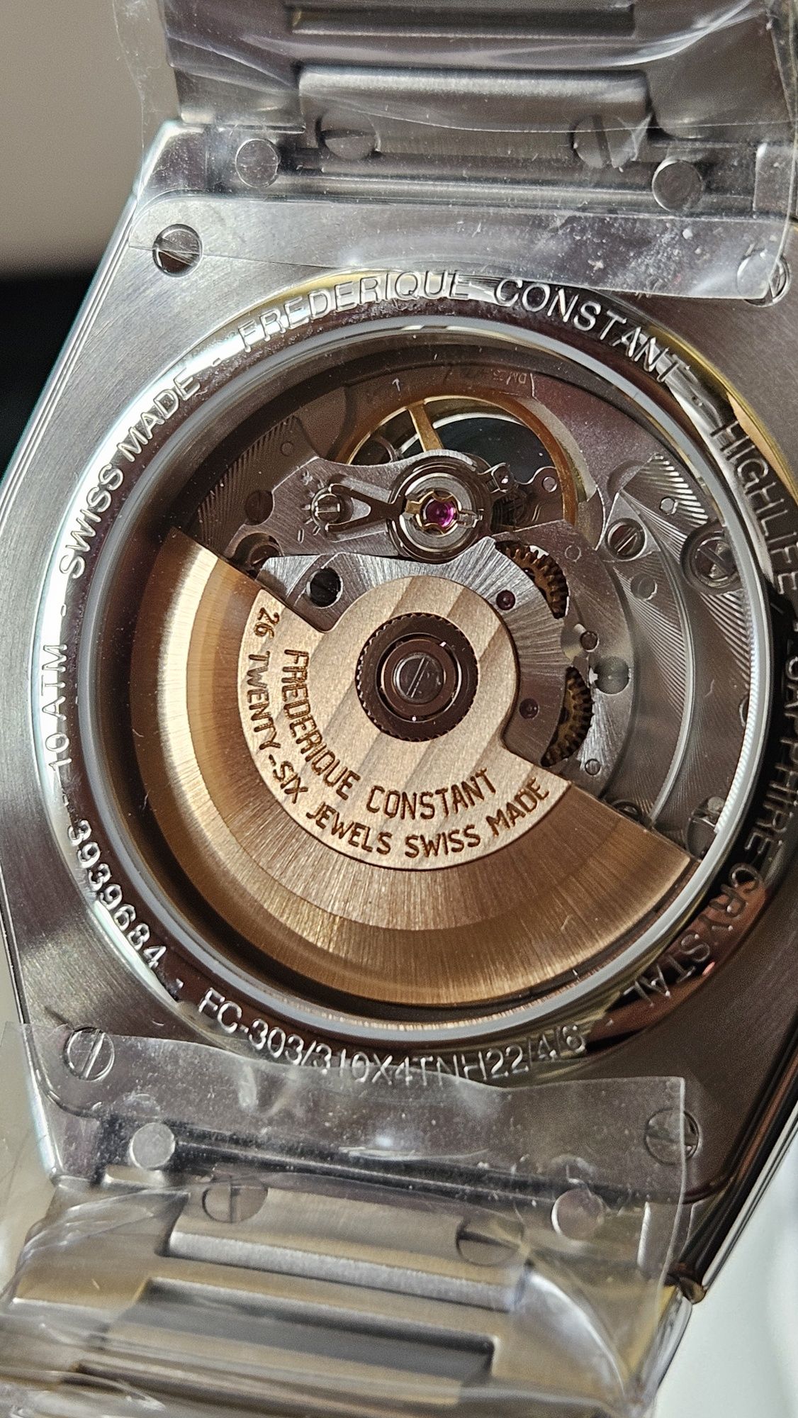 Frederique Constant Highlife 41mm Heart Beat - zegarek męski automat.