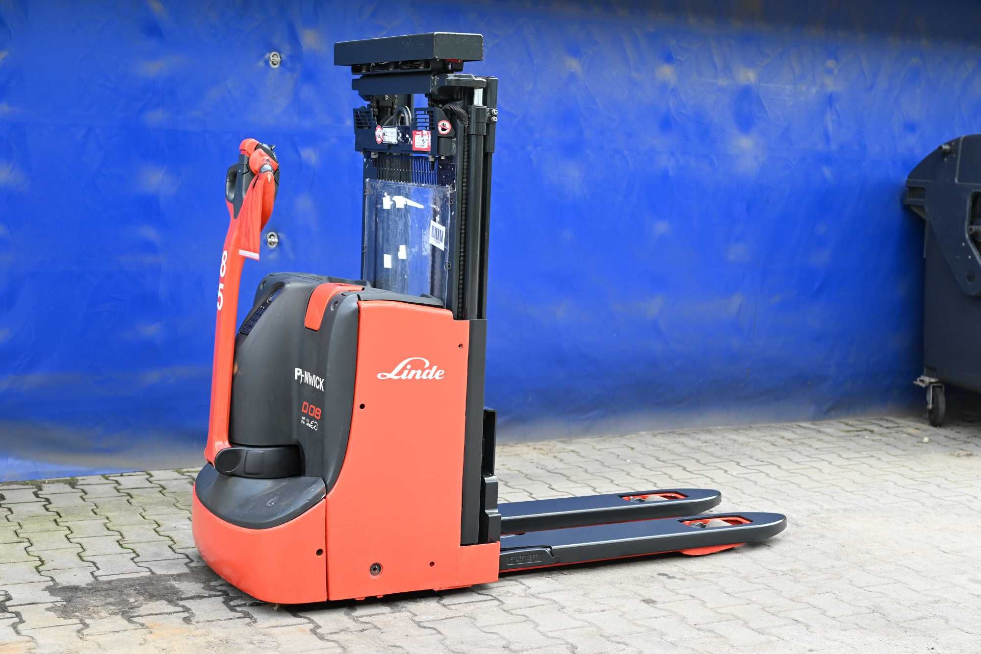 Paleciak elektryczny Linde D08 2018rok Wstępne podnoszenie FHP 286
