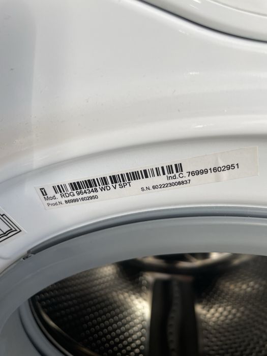 Máquina de Lavar e Secar Roupa Ariston Hotpoint