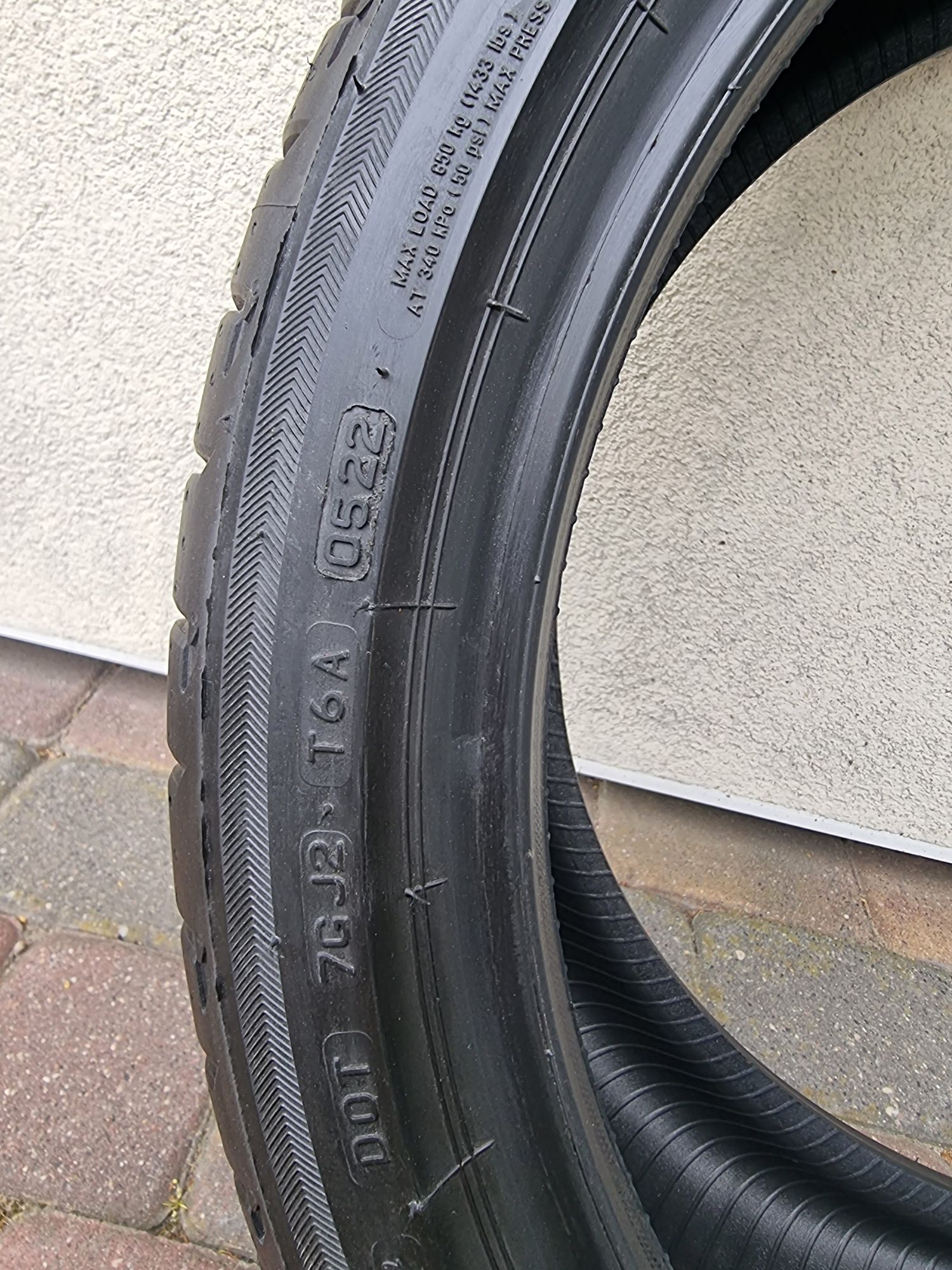 Nowe opony Bridgestone Potenza r19 225/40 2022r.