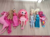 Lalka Barbie z koniem Elza