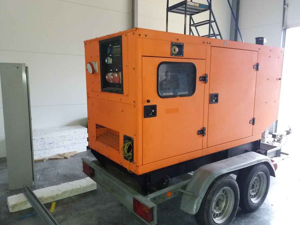 Agregat Prądotwórczy Wynajem Wypożycz 20-125 kVA Katowice , cały Ślask