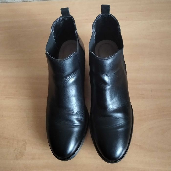 Buty damskie sztyblety Chelsea boots  CLARKS skóra nat. roz.eu-41