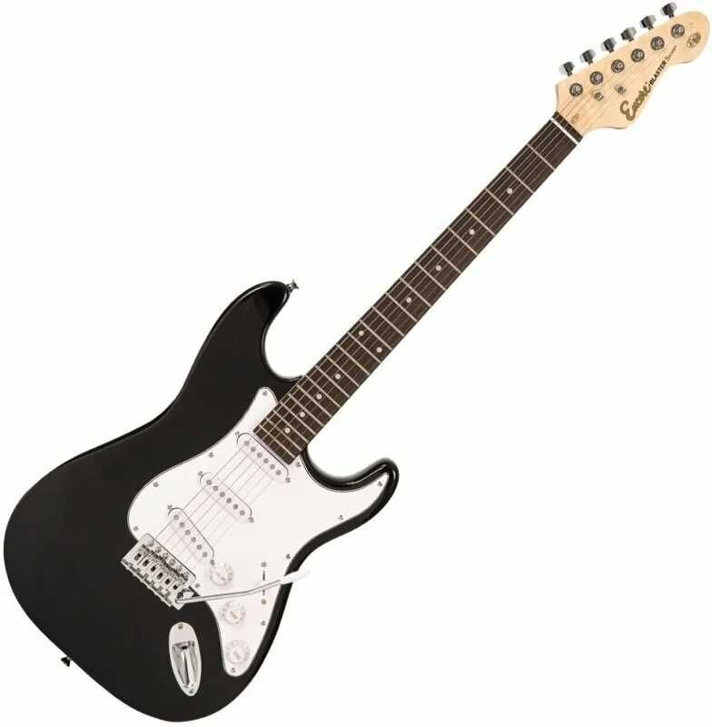 Gitara elektryczna Encore E60 Blaster Gloss Black WYPRZ