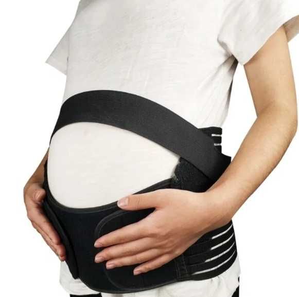 Бандаж для вагітних через спину для підтримки допологової