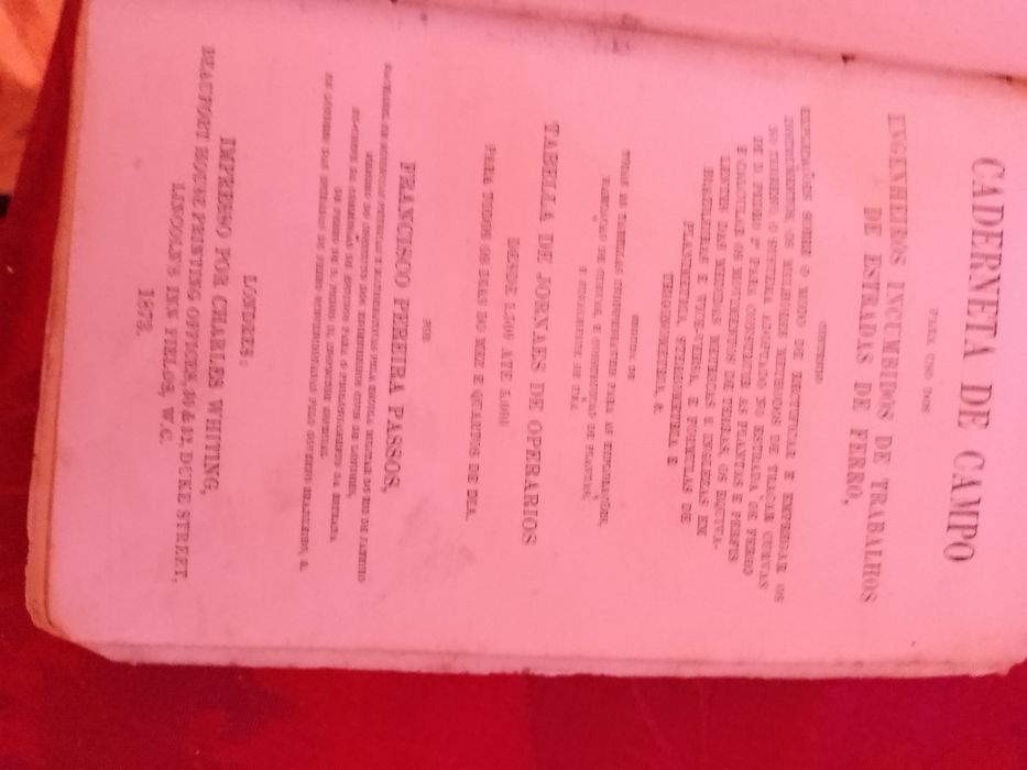 Cardeneta de Campo-Eng.Estradas deFerro-1873-20E-Colar grande9EDesde2E