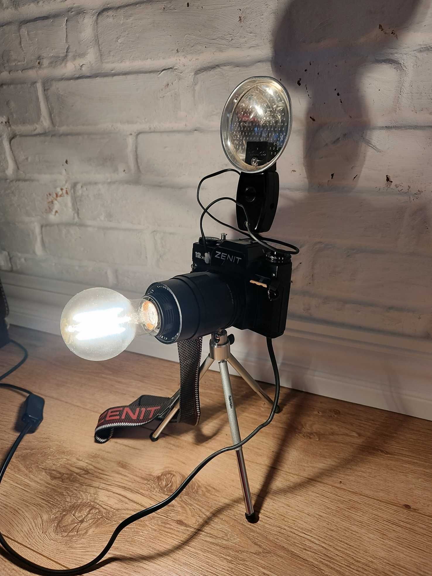 Lampka aparat vintage led do wystroju