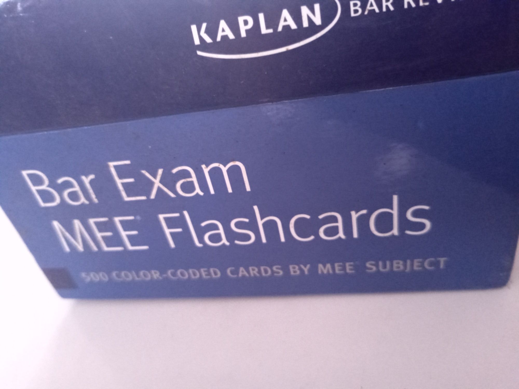 Kaplan Bar Exam MEE Flashcards 500 color-coded cards