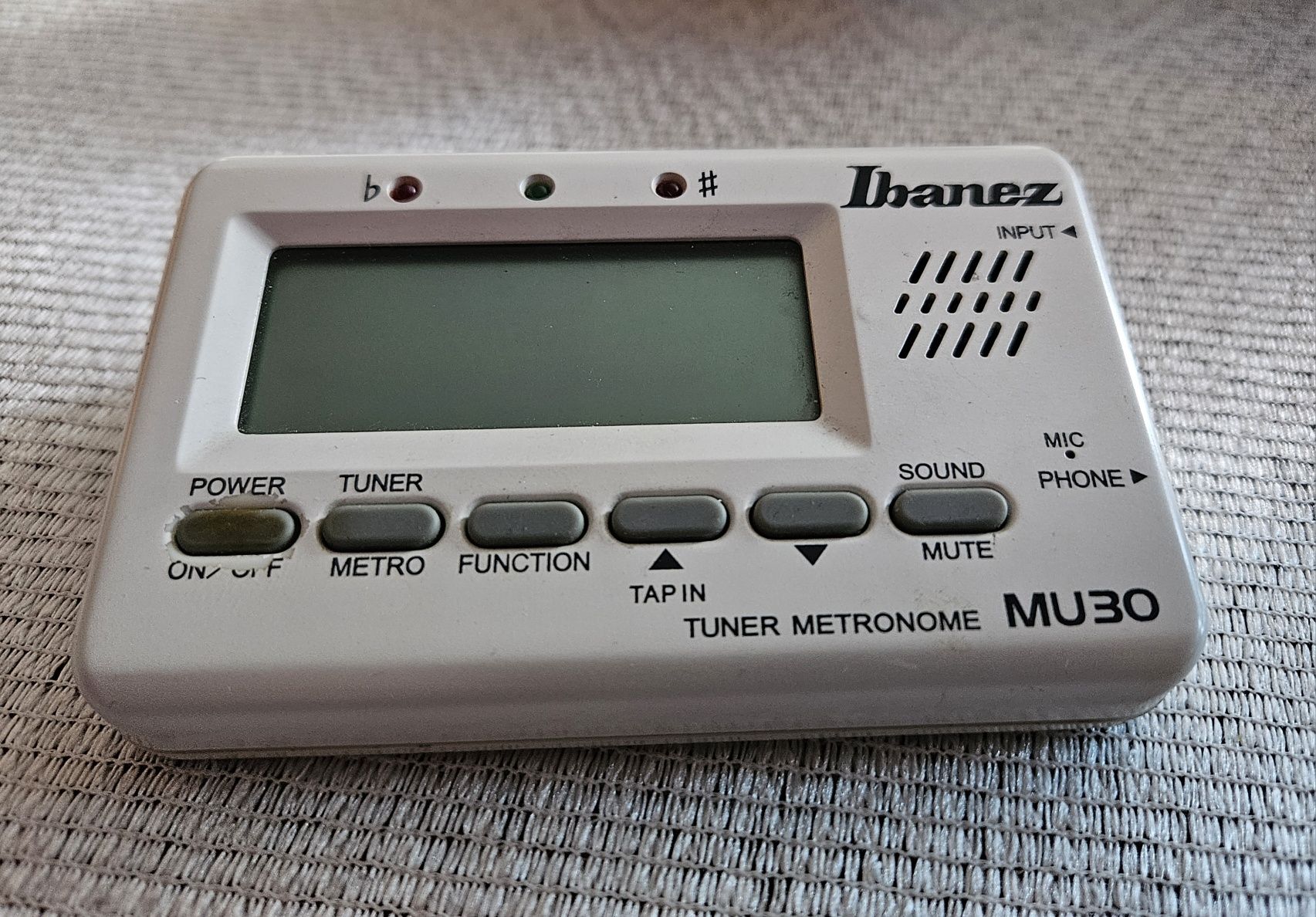 Ibanez MU-30 stroik chromatyczny/metronon